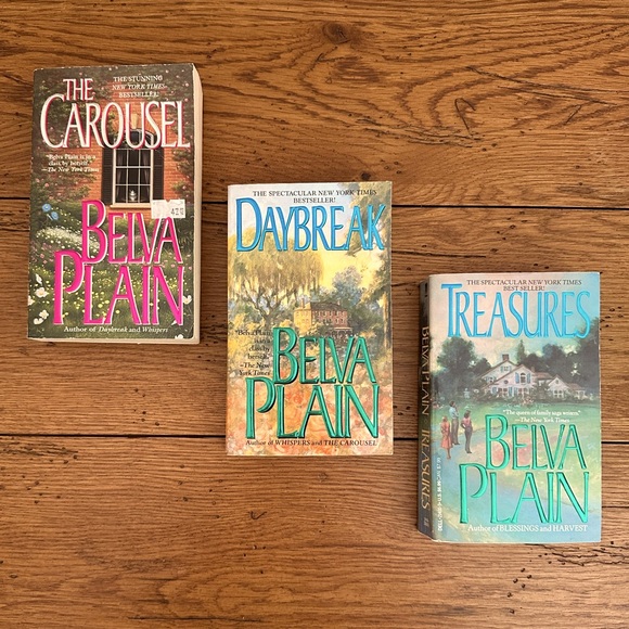 Belva Plain Romance Novel Lot - 3 Paperback Books - Picture 6 of 6